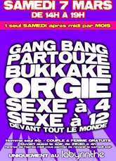 Après midi GANG BANG