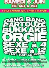 Après midi GANG BANG