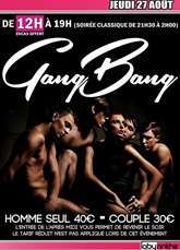 JEUDI GANG BANG dès 14h