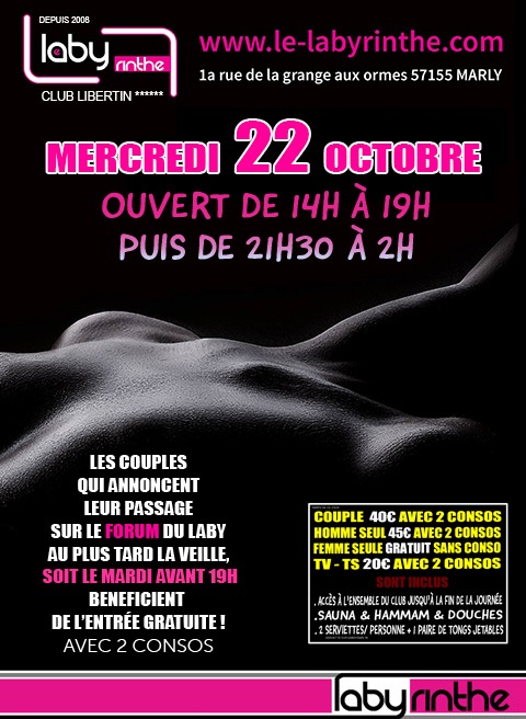 MERCREDI après midi et soir flyer