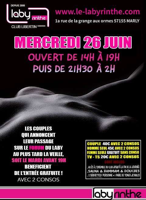 MERCREDI après midi et soir flyer