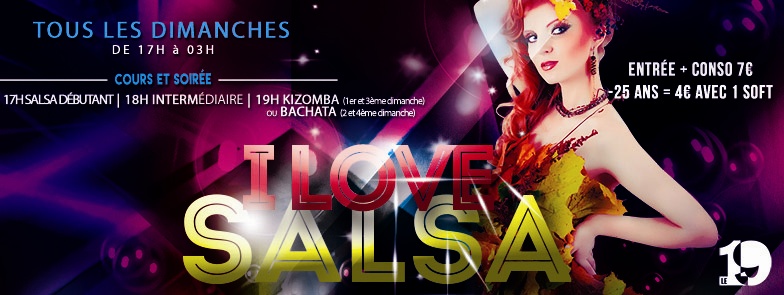 LOVE SALSA/BACHATA/KIZOMBA flyer