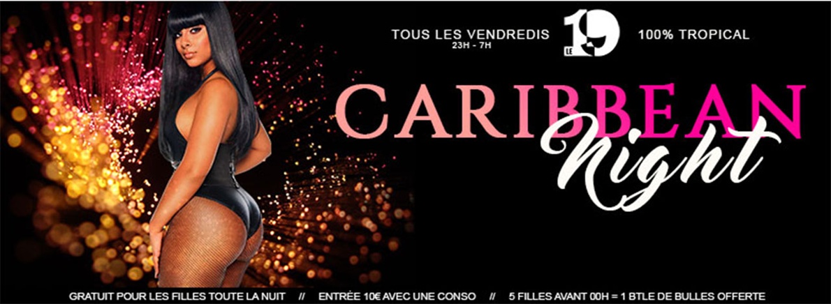 CARIBBEAN NIGHT flyer