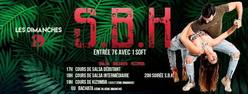 LOVE SALSA/BACHATA/KIZOMBA flyer