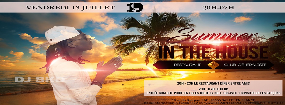 FRIDAY SUMMER PARTY flyer