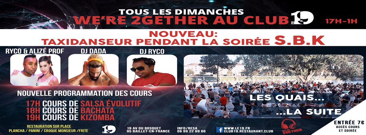 LE DIMANCHE EN SALSA flyer
