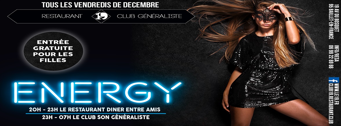 ENERGY flyer