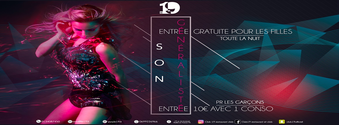 # SAMEDI I love you! Club19 flyer
