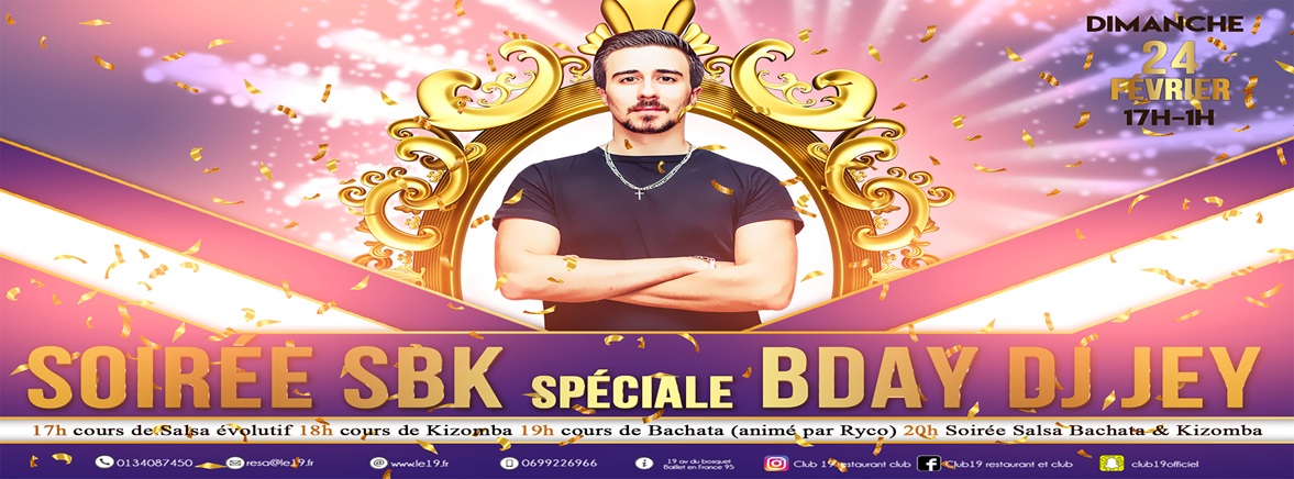 SALSA BACHATA KIZOMBA flyer
