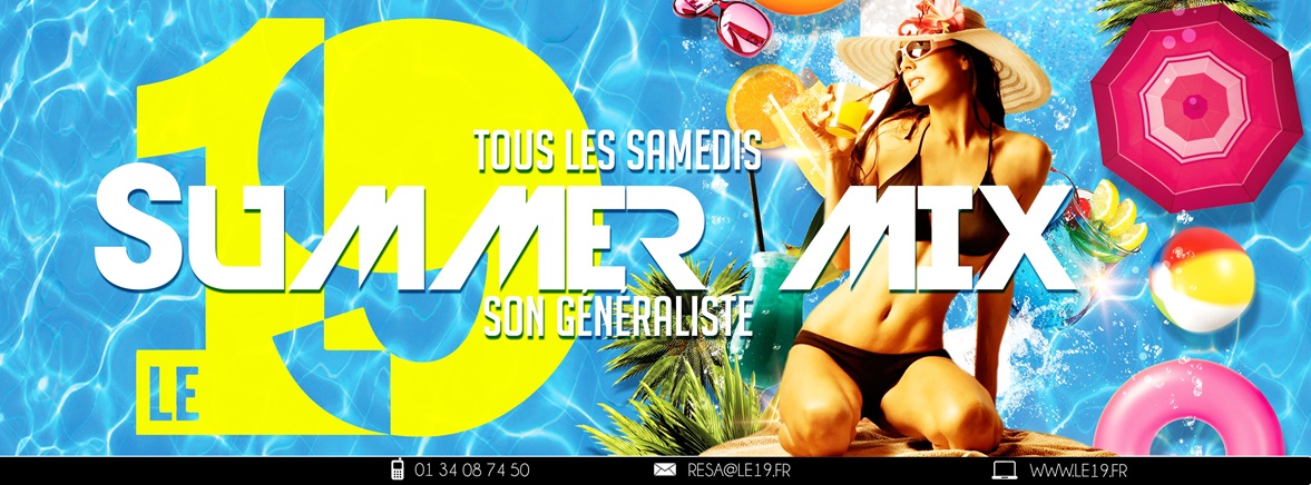 SUMMERMIX son généraliste flyer