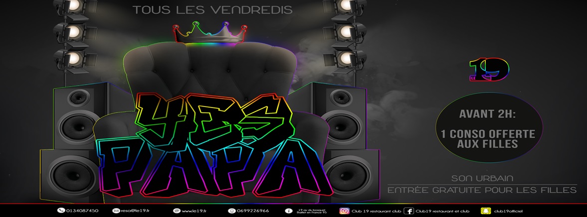 VENDREDI flyer