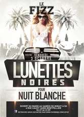 Lunettes Noires Pour Nuit Blanche