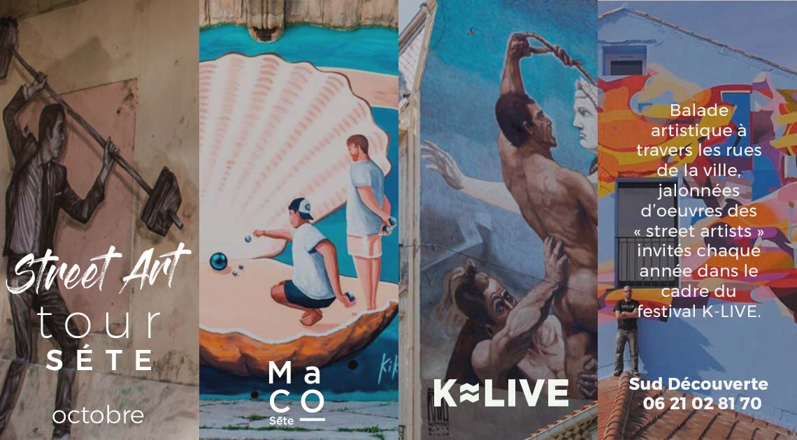 Stree art tour Sète