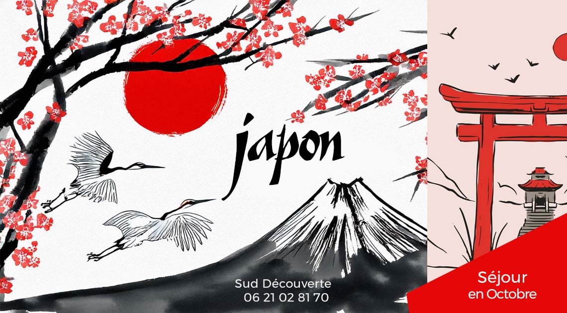 En octobre voyage au Japon