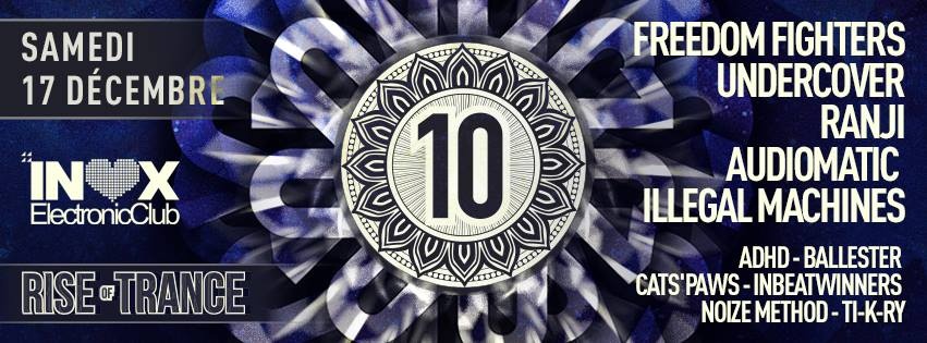 Rise of Trance #10 x Special Birthday flyer