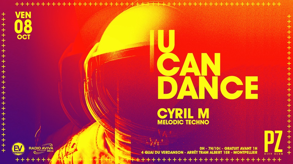 U CAN DANCE x Cyril M x PZ city club flyer