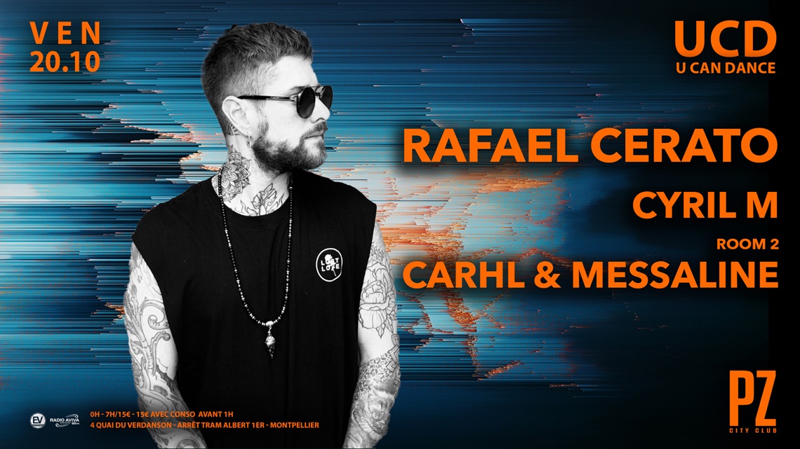 RAFAEL CERATO x PZ city club flyer
