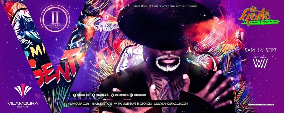 2nd Birthday - SHOWCASE WILLY WILLIAM flyer