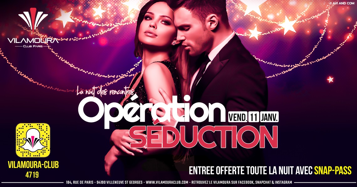 OPÉRATION SÉDUCTION flyer