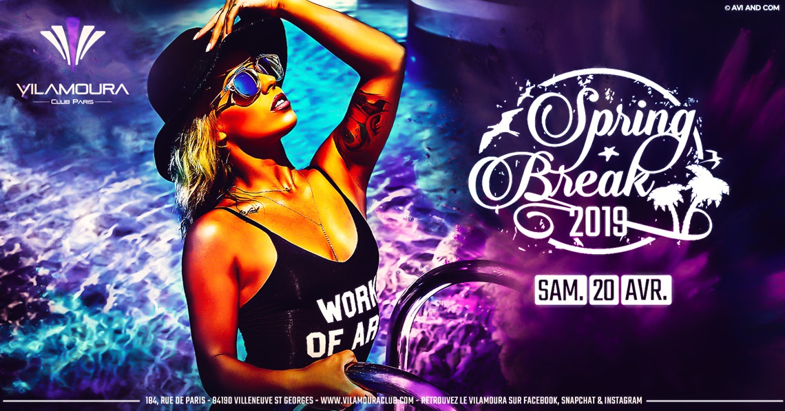 SPRING BREAK flyer
