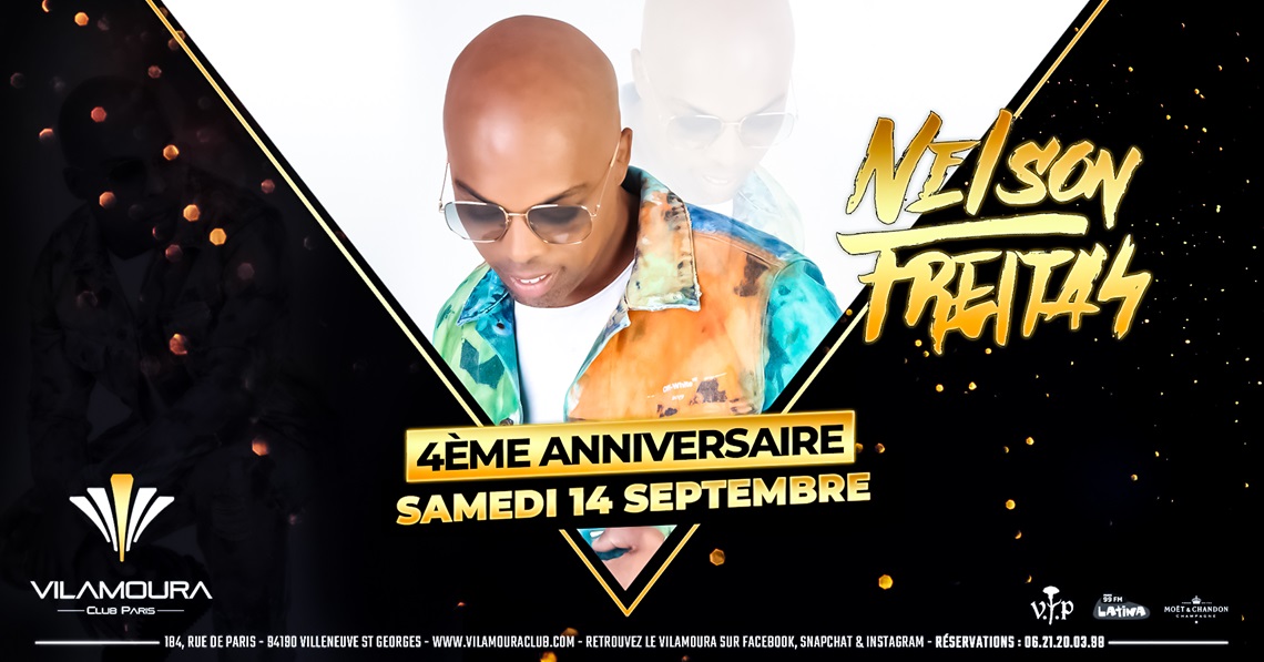 4th BIRTHDAY VILAMOURA with NELSON FREiTAS flyer