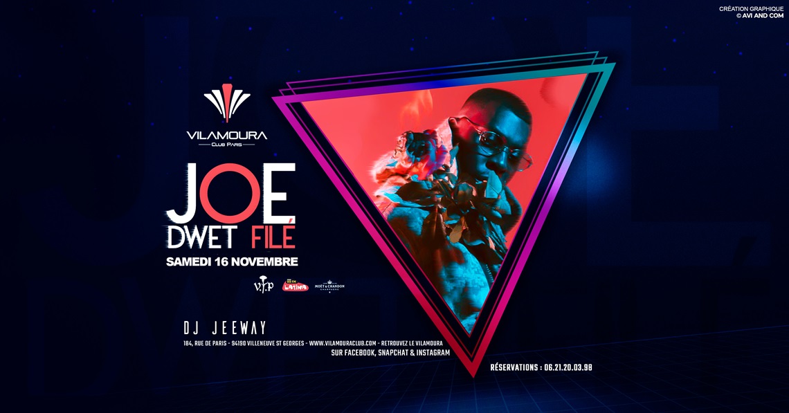 SHOWCASE JOE DWET FILÉ flyer