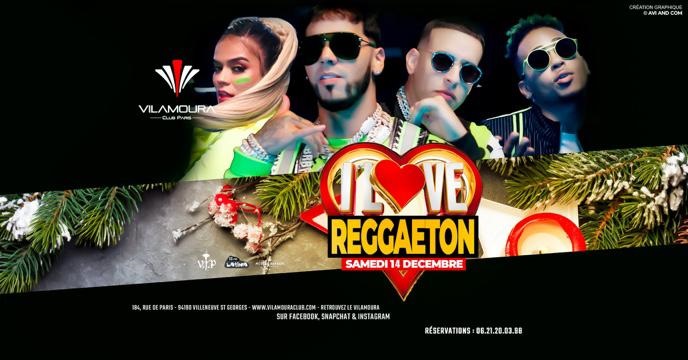 I LOVE REGGAETON flyer